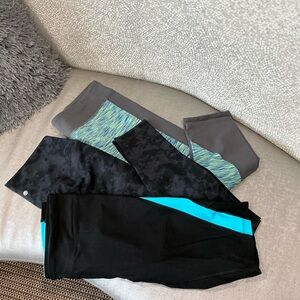 CRZ yoga, workout pants/leggings, size XL(14) 1 item